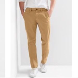 Vintage Wash Khaki GAP Pants - Relaxed Fit